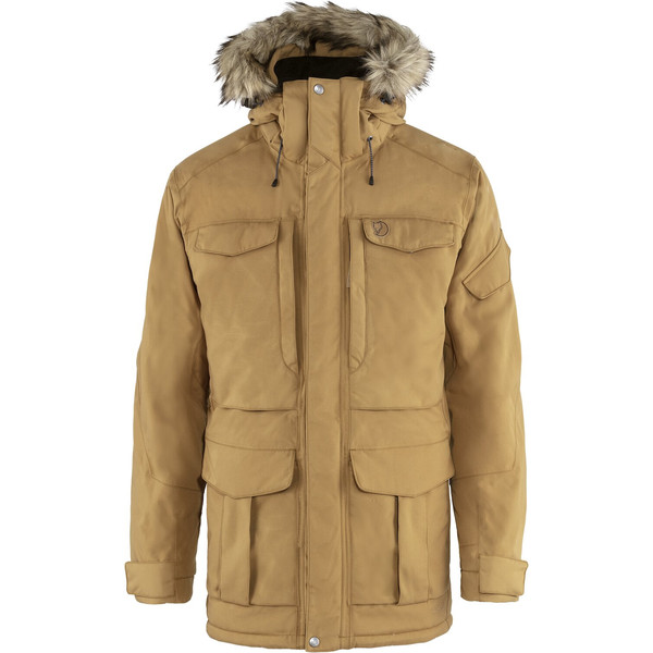 Fjällräven Nuuk Parka M - Buckwheat Brown - Miehet - L