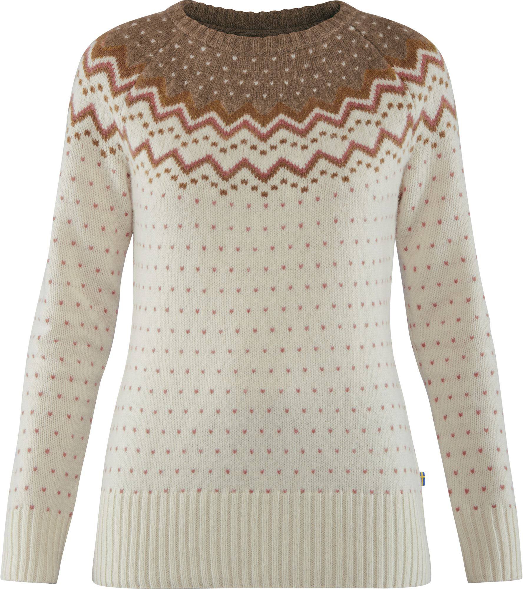 Övik Knit Sweater Women Terracotta L