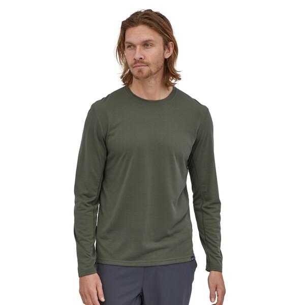 Patagonia Miesten Pitkähihainen Capilene® Cool Trail Paita, Industrial Green / M