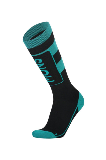 Miesten tekniset sukat - Mons Tech Cushion Sock - Merinovillasta, Marina / Black / S (39-41)