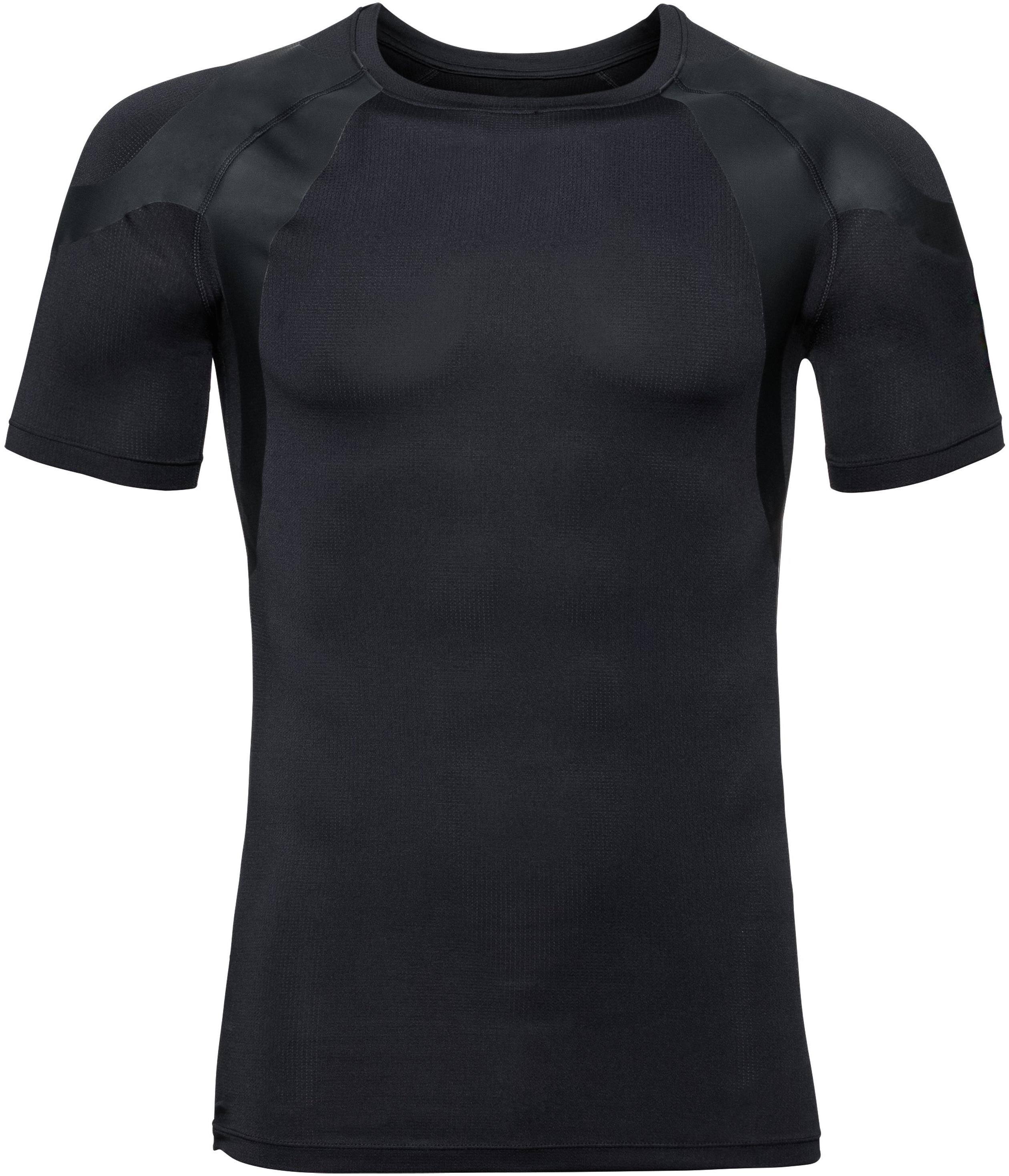 Men's Active Spine Light Baselayer T-Shirt Musta S