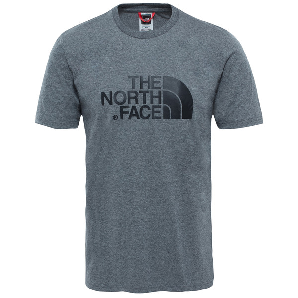 The North Face M S/s Easy Tee - Tnf Medium Grey Heather (std) - Miehet - S