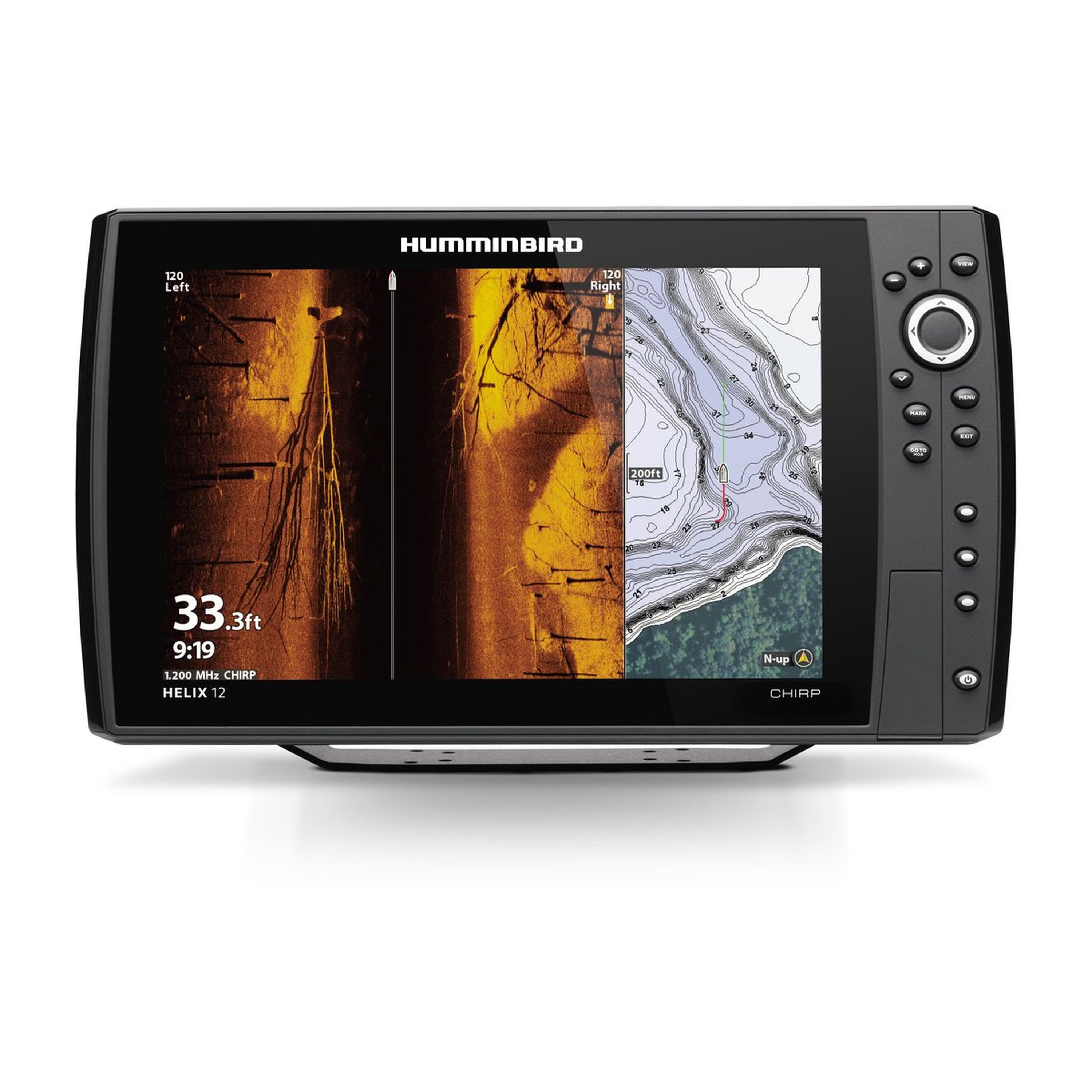 Humminbird helix 12 chirp msi+ gps g3n