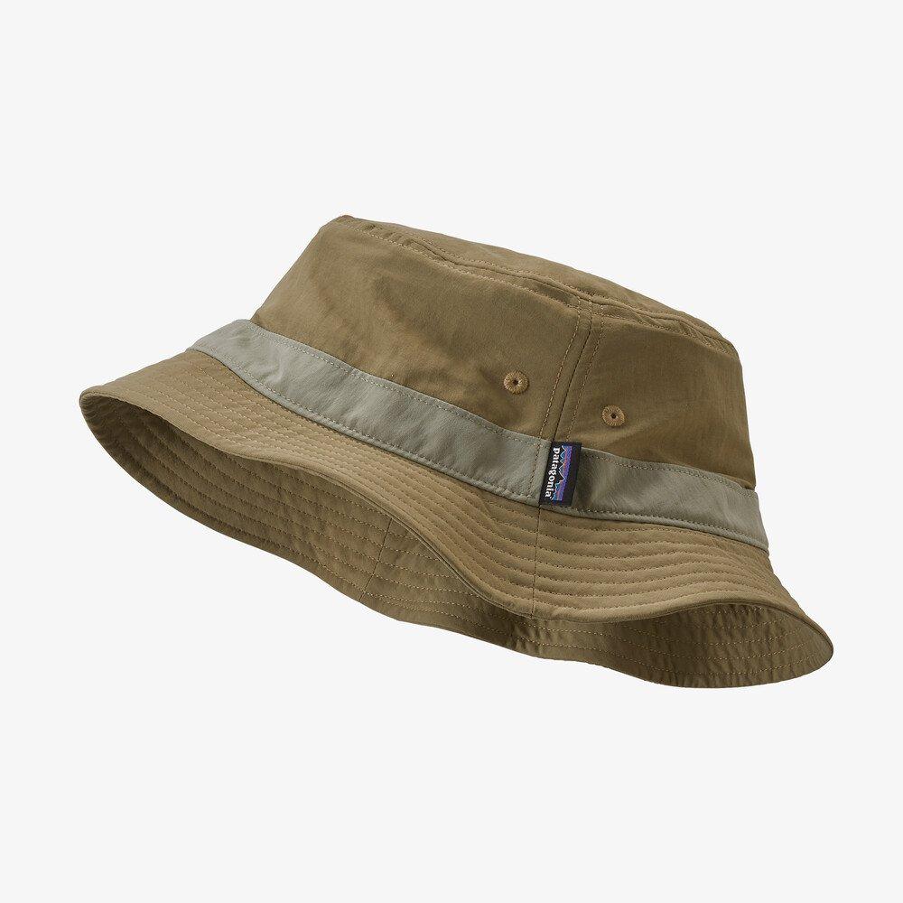 Unisex Wavefarer Bucket Kalastajanhattu - Kierrätettyä Nylonia, Ash Tan / L