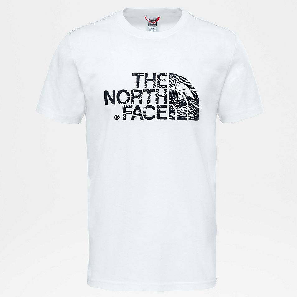 Woodcut Dome T-shirt Men's Valkoinen L