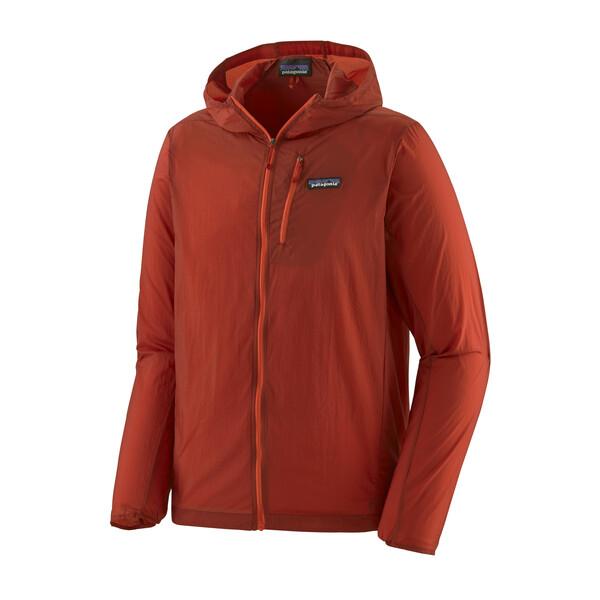 Patagonia Miesten Houdini® Takki - 100% Kierrätettyä Nylonia, Hot Ember / L
