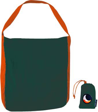 Eco Bag Large Harmaa / Oranssi