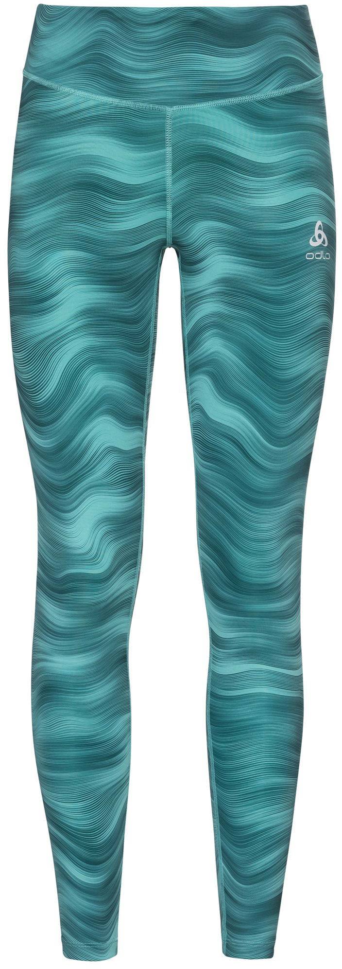 Essential Soft W Print Tights Jade XS