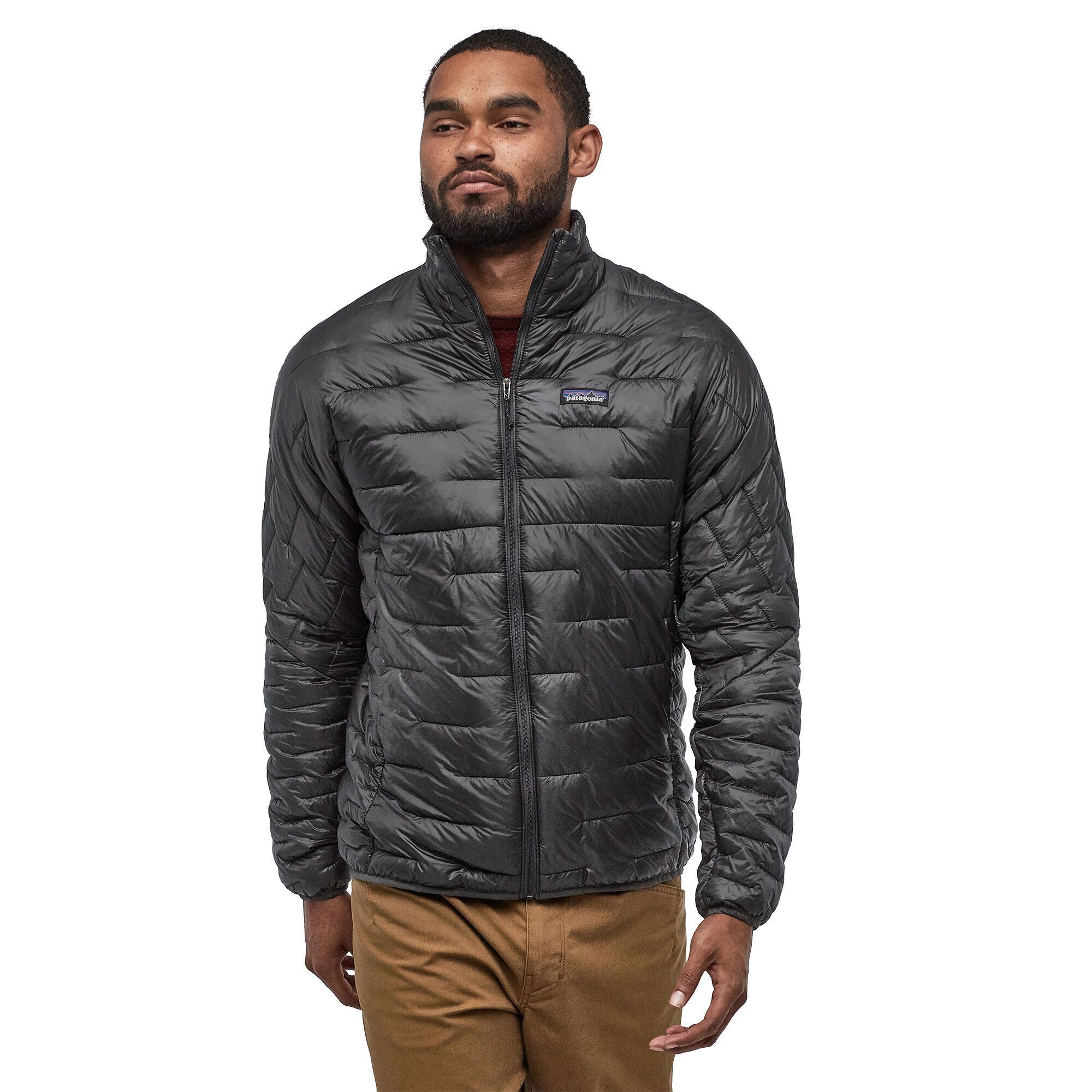 Patagonia Miesten Micro Puff® Takki - PlumaFill toppavuori, Forge Grey / S