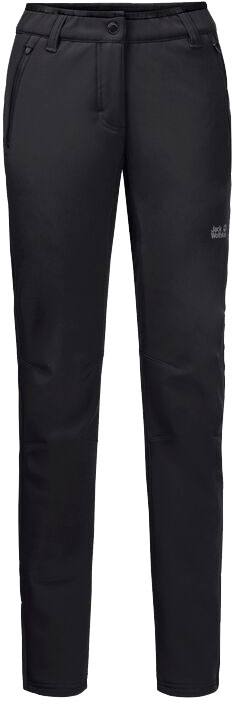 Zenon Softshell Pants Women Musta 34