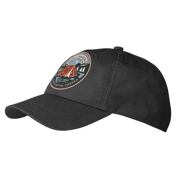 Fjällräven Lägerplats Cap - Black - Unisex - L/XL