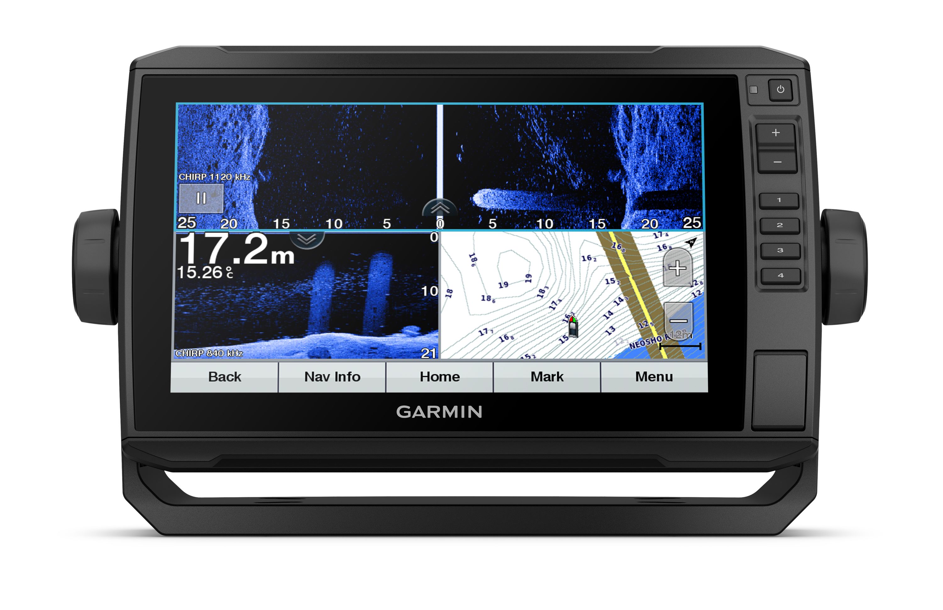 Garmin echomap 92sv uhd plotteri + gt54uhd-tm anturilla