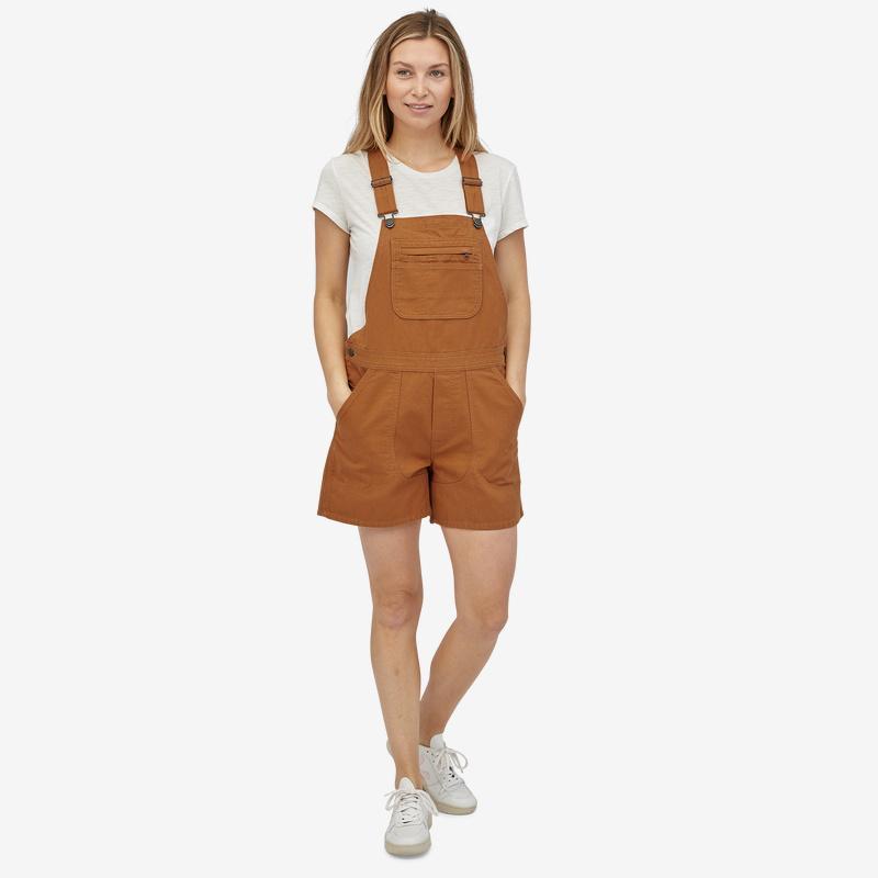 Patagonia Naisten Stand Up Shortsimallinen Haalari - Luomupuuvillaa, Umber Brown / M