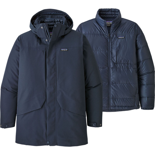 Patagonia M S Tres 3-in-1 Parka - New Navy - Miehet - XL