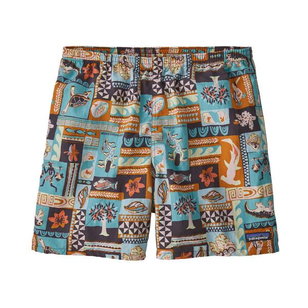 Patagonia Miesten Baggies Shortsit - 5" - Kierrätettyä nylonia, Galapagos Archipelagos: Fin Blue / S