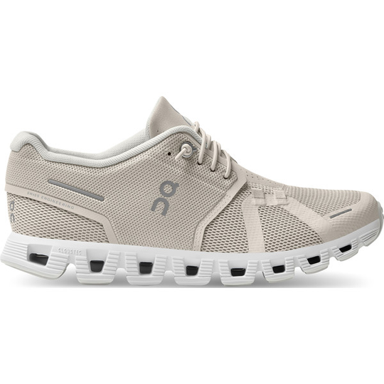 On Cloud 5 W - Pearl/white - Naiset - US 6,5