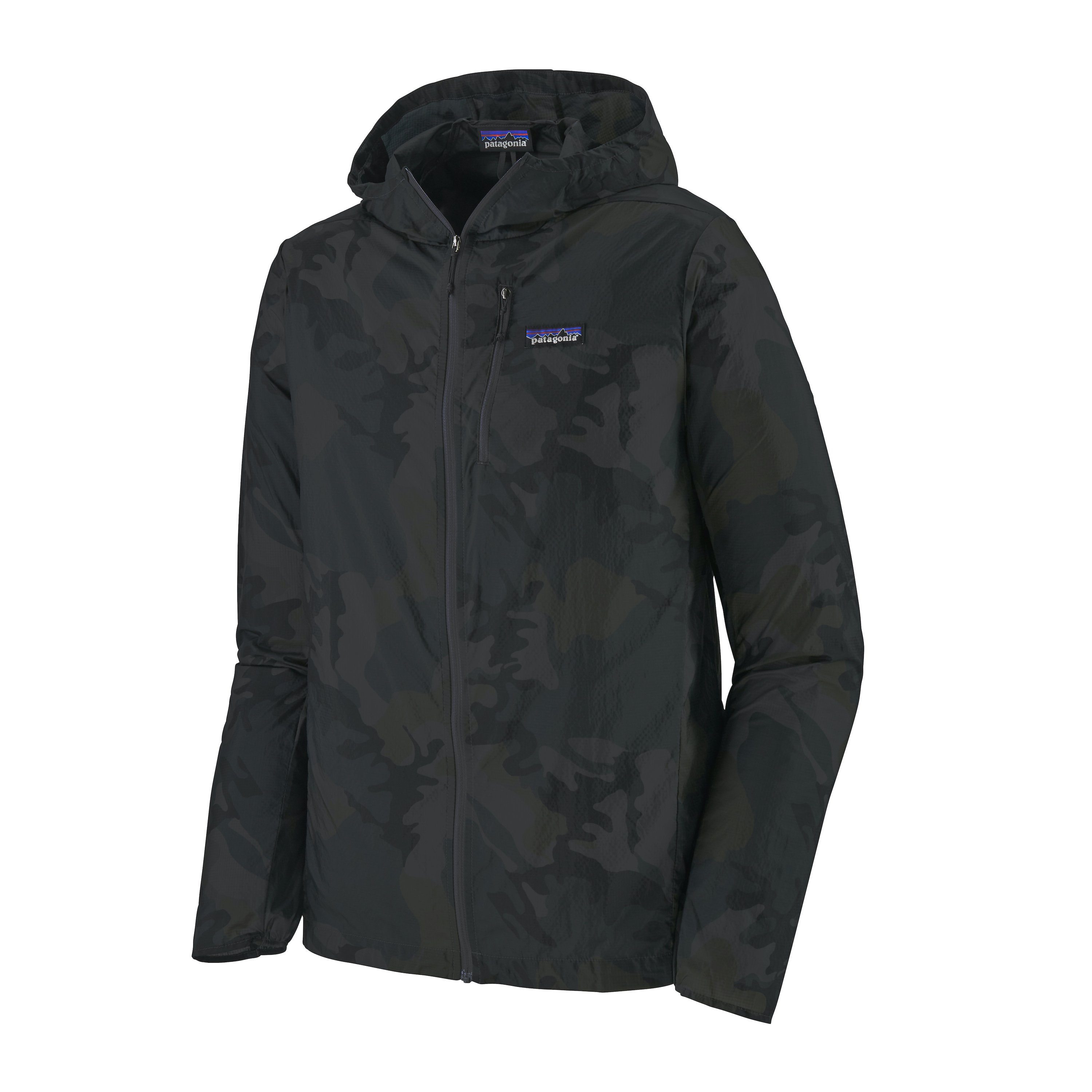 Patagonia Miesten Houdini® Takki - 100% Kierrätettyä Nylonia, River Delta: Forge Grey / S