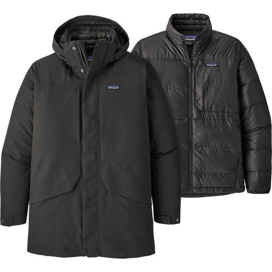 Patagonia M S Tres 3-in-1 Parka - Black - Miehet - L