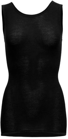 Wool Mesh W Sleeveless Caviar L