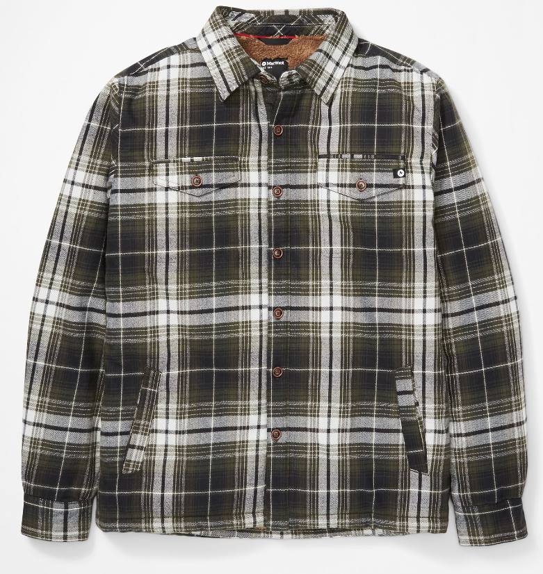 Ridgefield LS Flannel Shirt Nori S