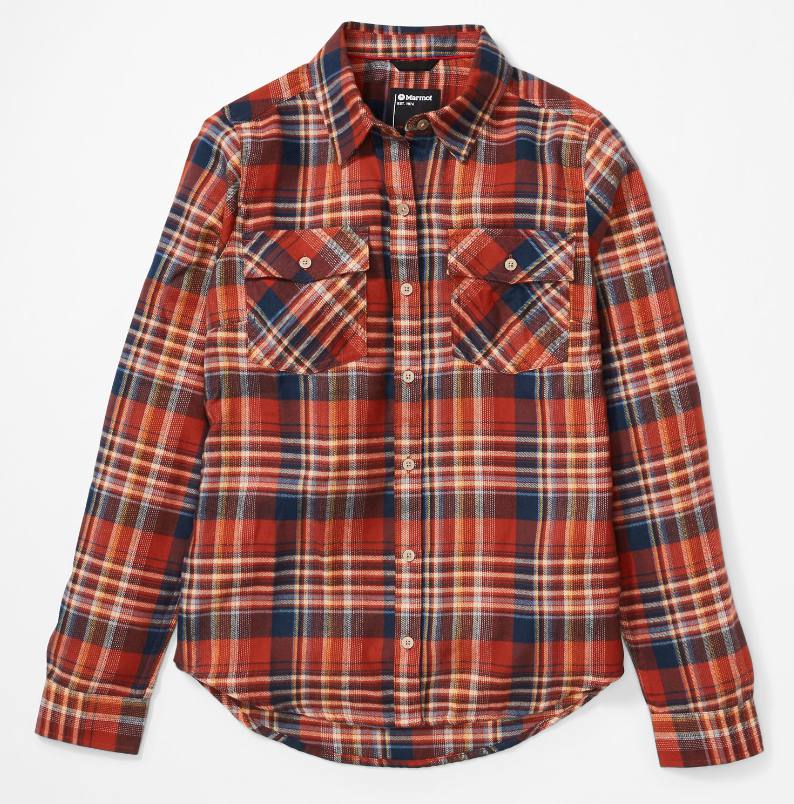 Bridget MW Flannel Women's Oranssi S