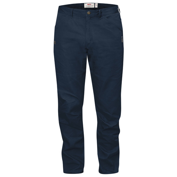 Fjällräven High Coast Trousers M Long - Navy - Miehet - 46