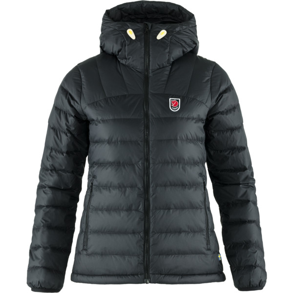 Fjällräven Expedition Pack Down Hoodie W - Black - Naiset - M