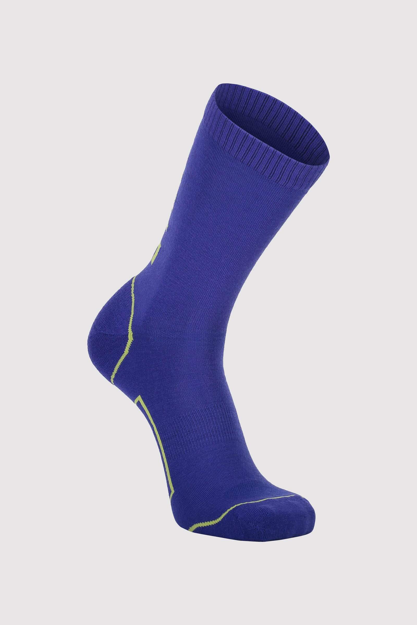 Mons Royale Unisex Tech Bike Sukka 2.0 - Merinovillaa, Ultra Blue / 39-41