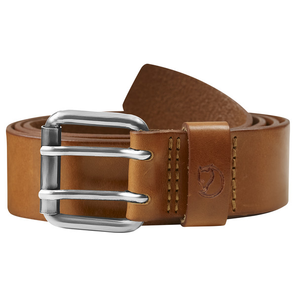Fjällräven Singi Two-pin Belt - Leather Cognac - Unisex - 110cm