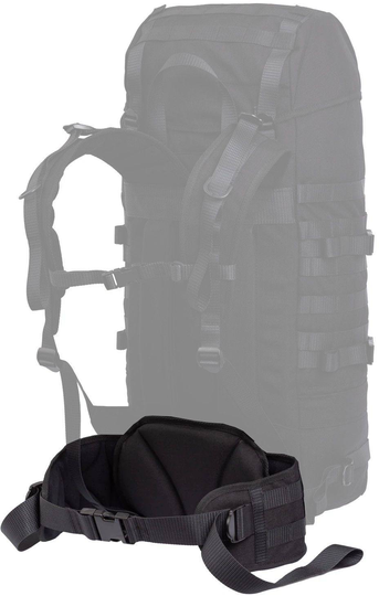 Hip Belt Long Jääkäri L Musta