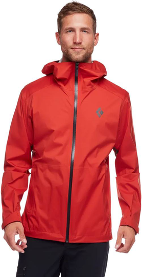 StormLine Stretch Rain Shell Punainen L