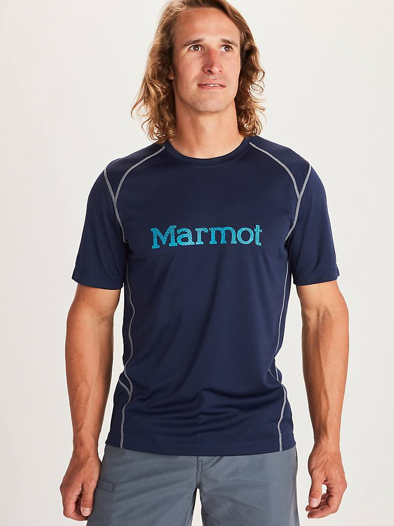 Windridge with Graphic Short-Sleeve Shirt Men's Navy M