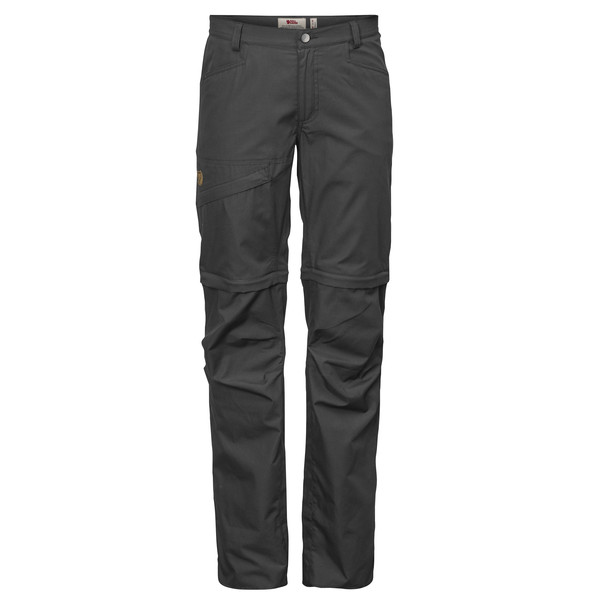 Fjällräven Daloa Shade Zip-off Trousers W - Dark Grey - Naiset - 34