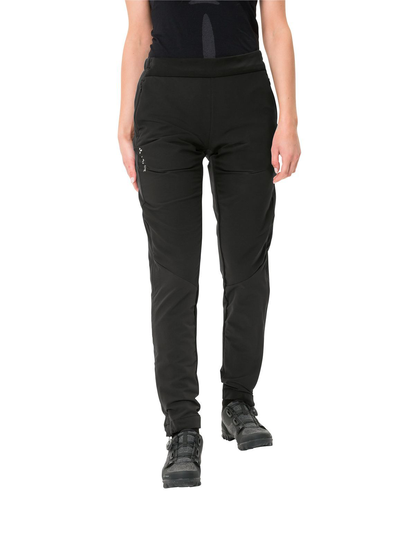 Vaude naisten Hybrid pyöräilyhousut - Kierrätettyä polyesteria, Black / 34