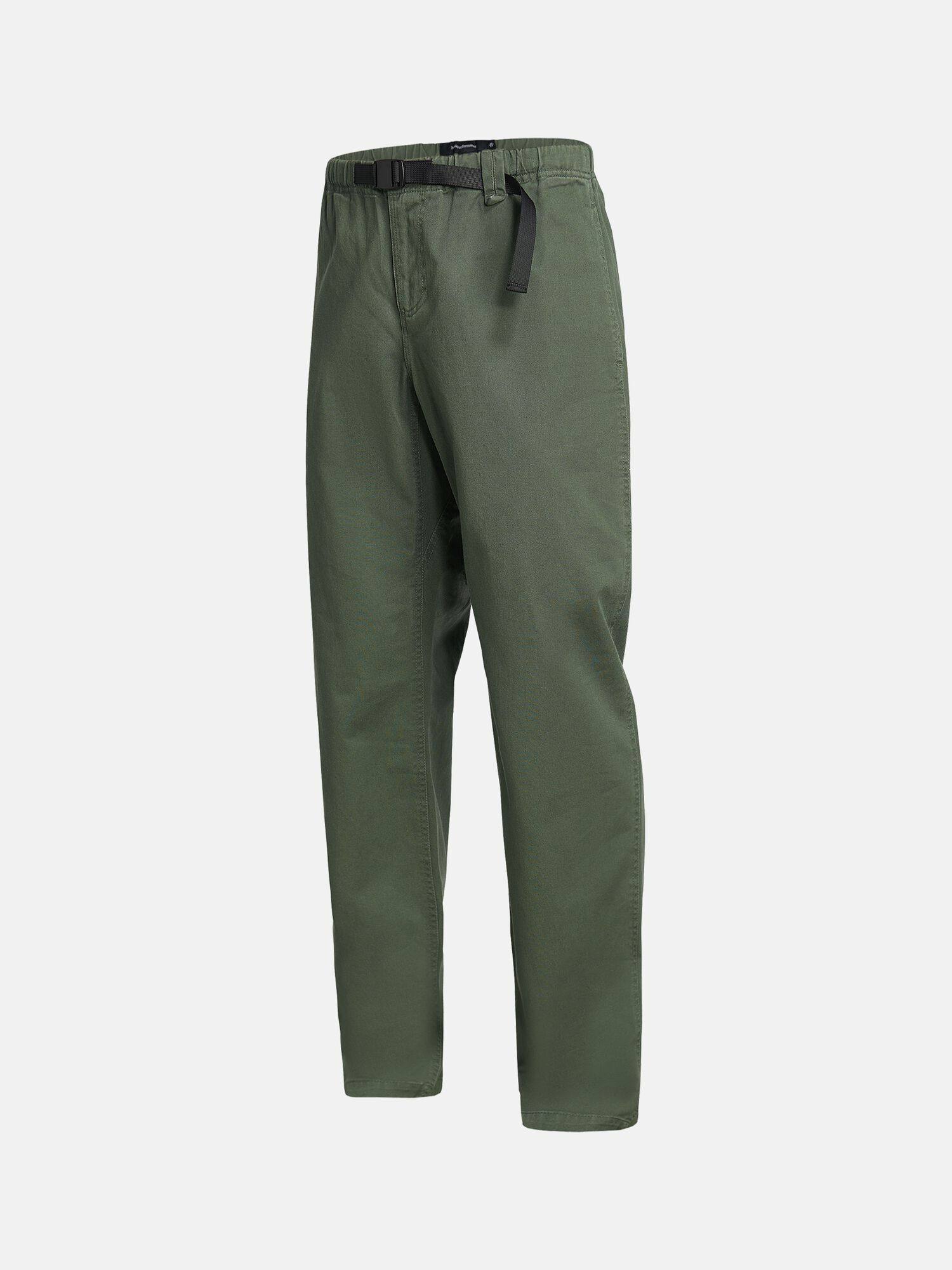 Moment Comfort Pants Men Tummanvihreä 34