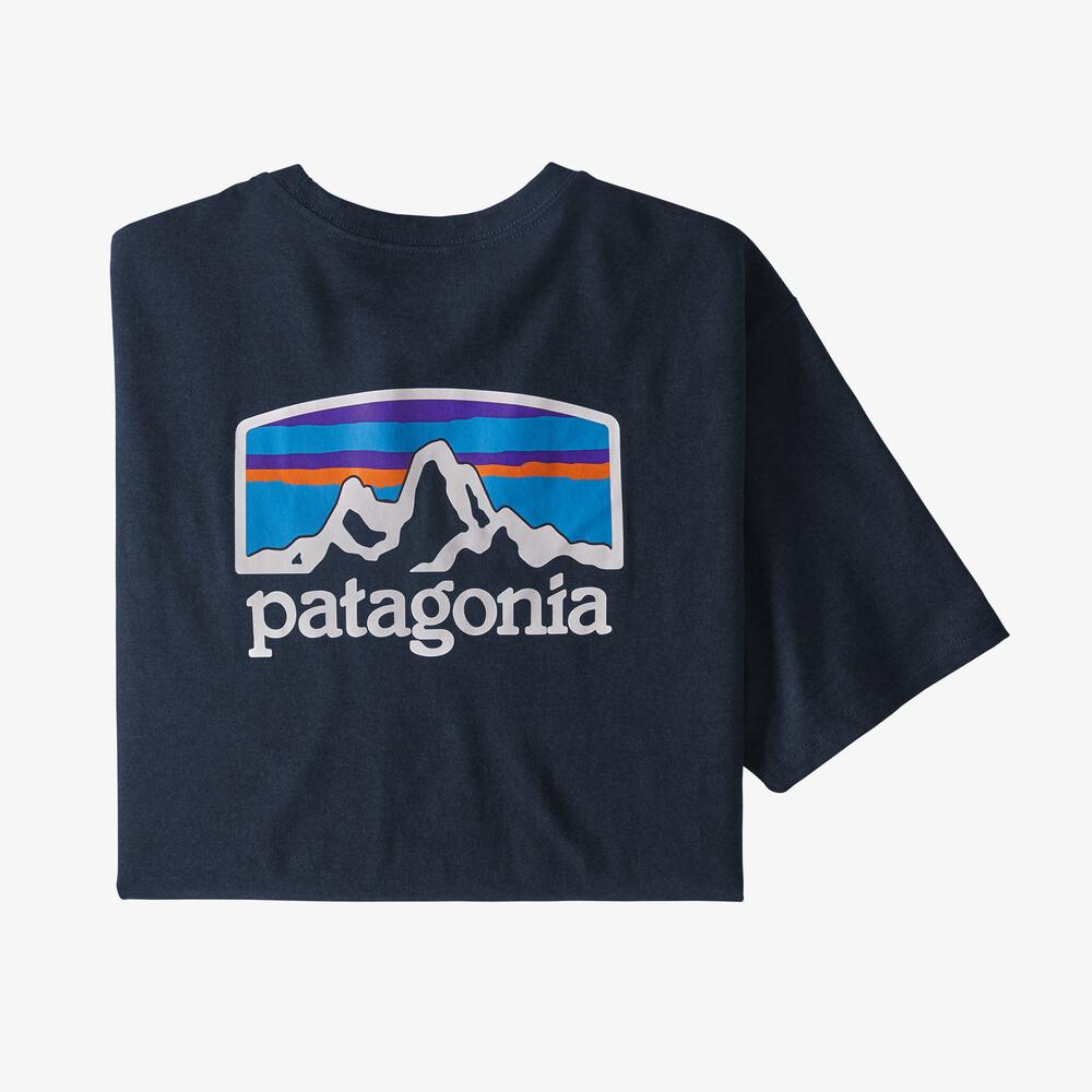 Patagonia Miesten Fitz Roy Horizons Responsibili-Tee, New Navy / XL