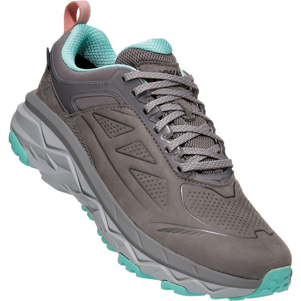 Hoka One One W Challenger Low Gore-tex - Charcoal Gray / Wild Dove - Naiset - 7