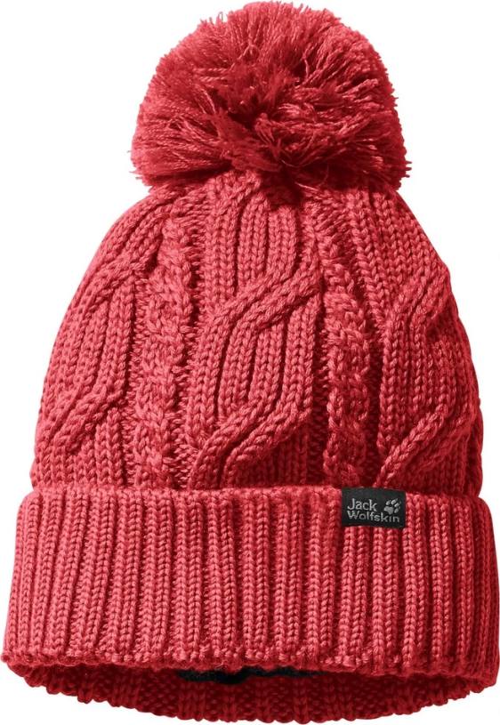 Stormlock Pompom Beanie Coral
