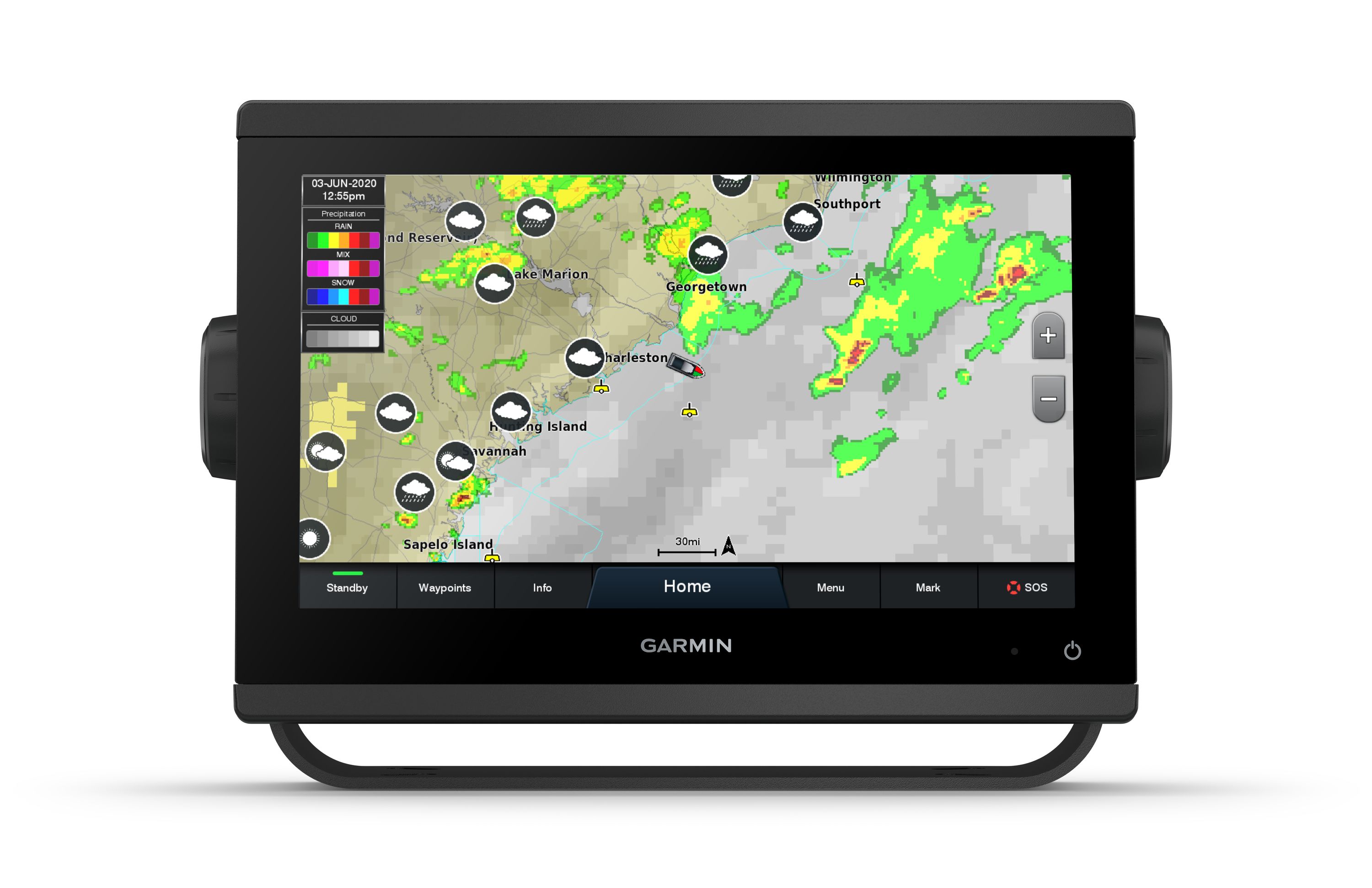 Garmin gpsmap® 923 plotteri + maailmanlaajuinen peruskartta