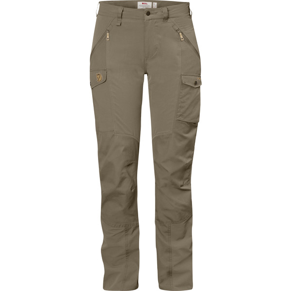 Fjällräven Nikka Trousers Curved W - Light Olive - Naiset - 40