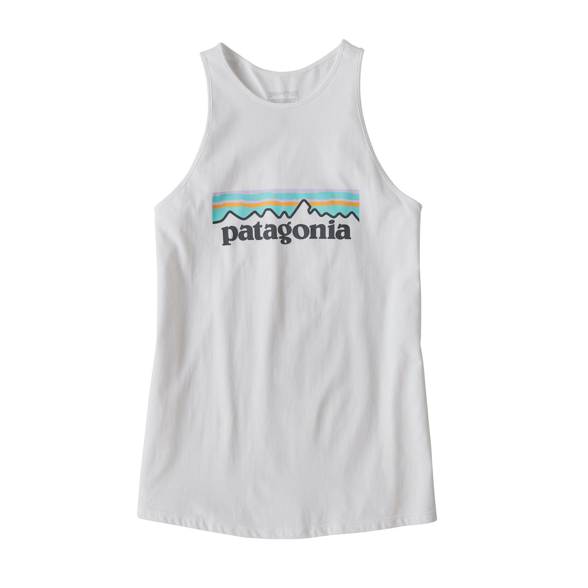 Patagonia Naisten Pastel P-6 Logo Toppi - 100% Luomupuuvillaa, White / XS