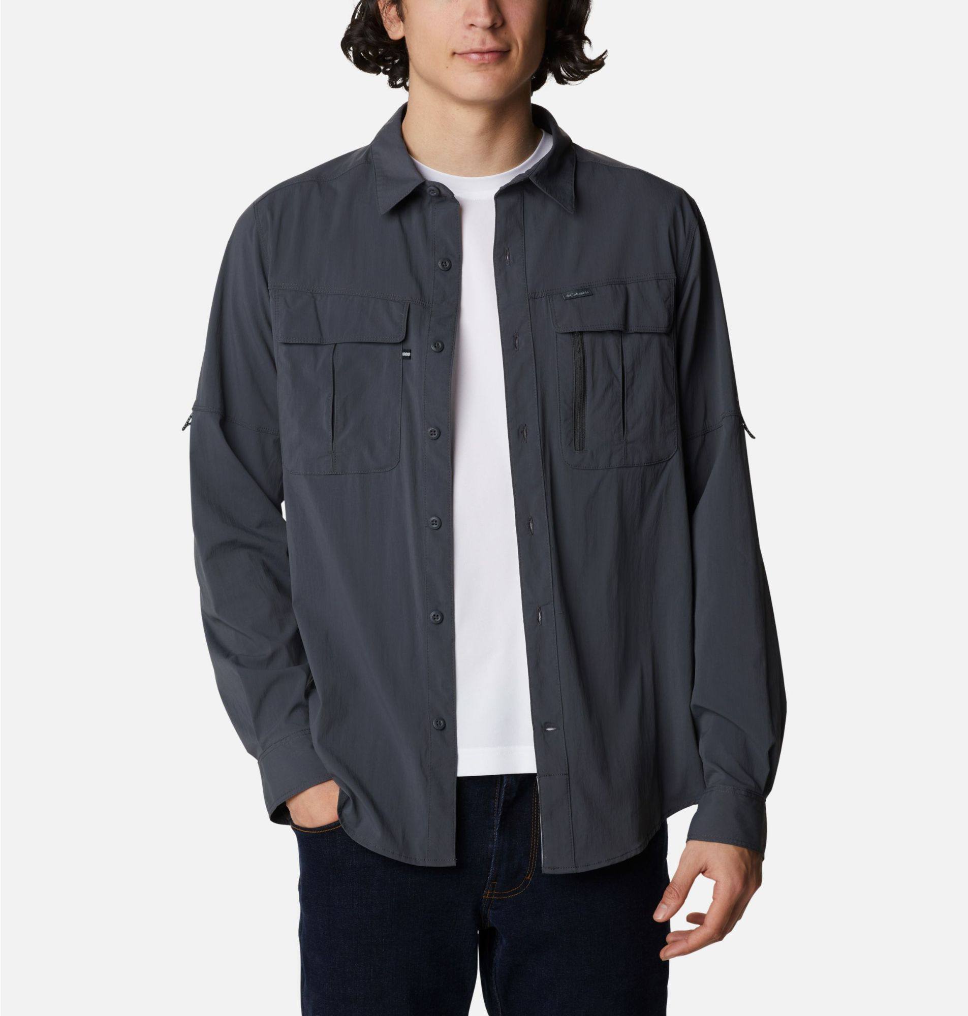 Men's Newton Ridge Long Sleeve Shirt Shark L