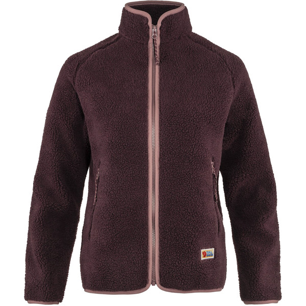 Fjällräven Vardag Pile Fleece W - Dark Garnet - Naiset - L