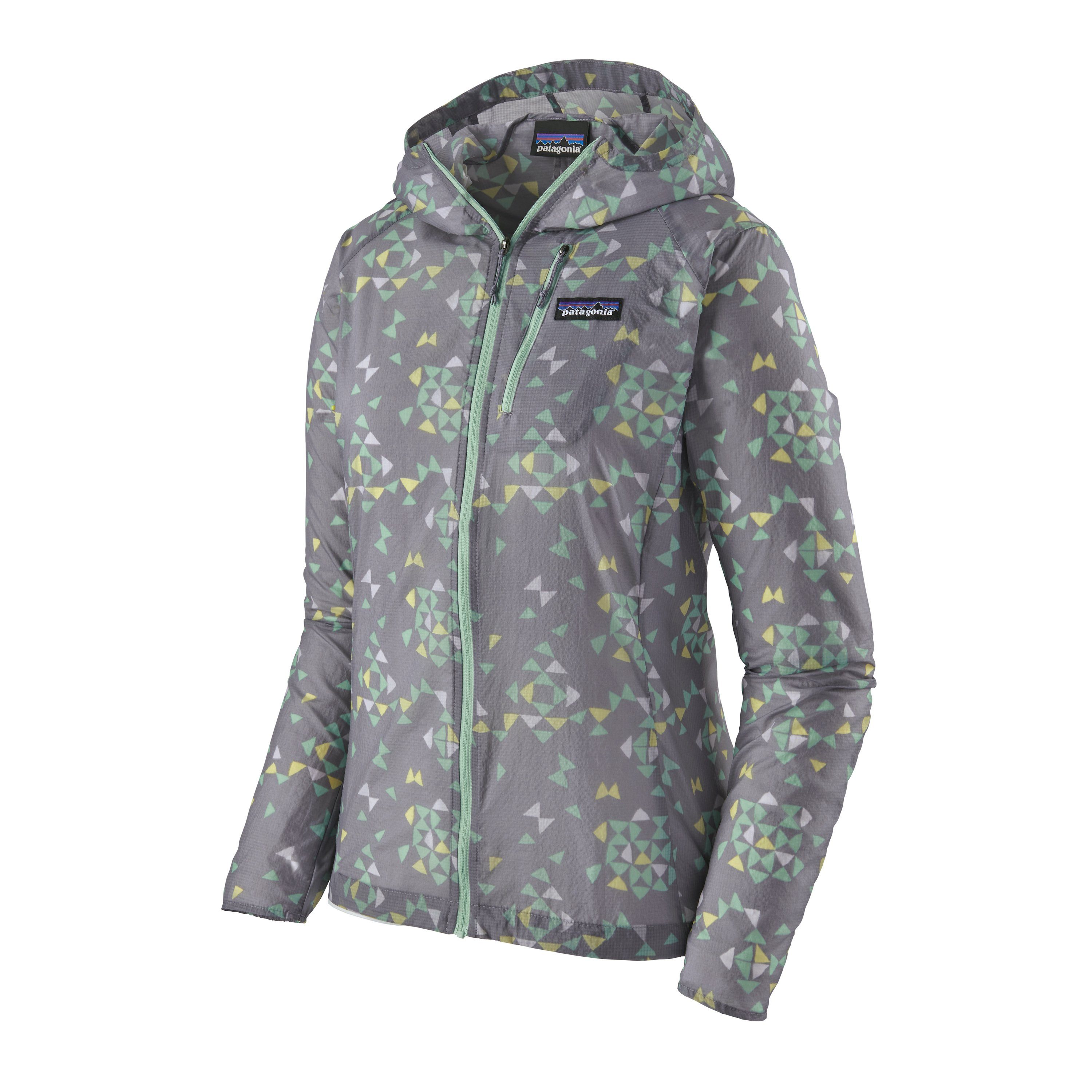 Patagonia Naisten Houdini Tuulitakki - 100% Kierrätettyä Nylonia, Quilty Quatro: Smokey Violet / S