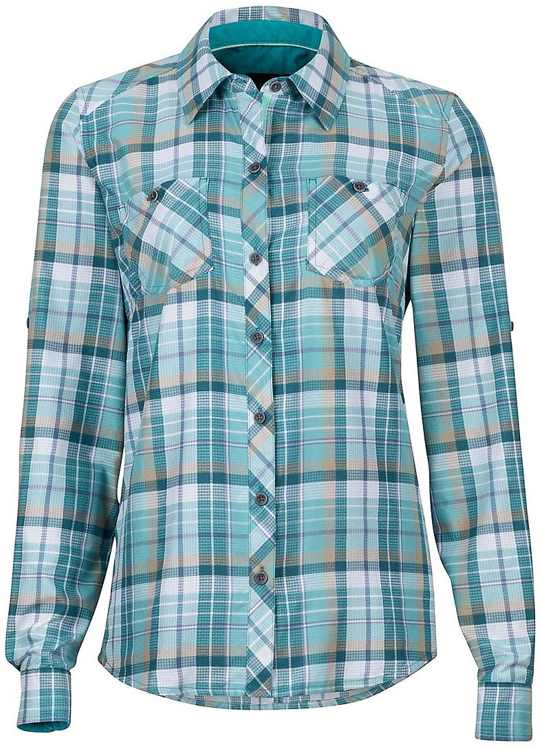 Women's Lillian Long Sleeve Turkoosi S
