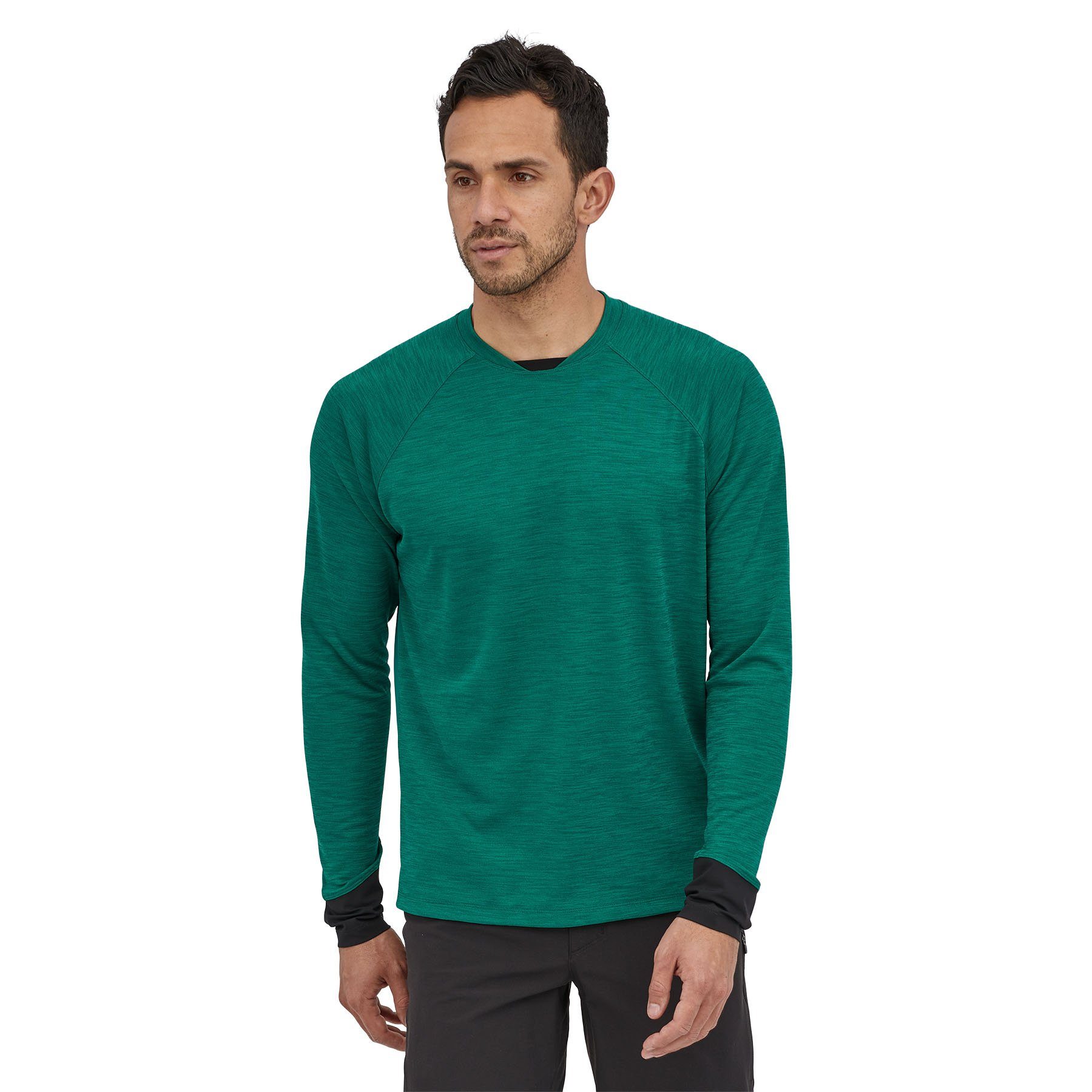 Patagonia miesten pitkähihainen Dirt Craft paita, Borealis Green / S
