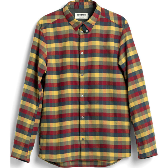 Fjällräven S/f Rider' S Flannel Shirt Ls M - Flag Check - Miehet - L