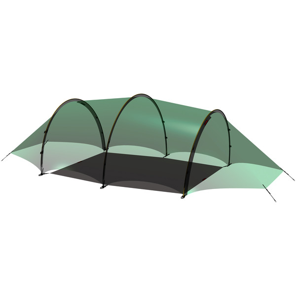 Hilleberg Helags 2 Footprint - Black - OneSize