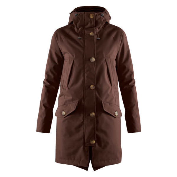 Fjällräven Kiruna Lite Parka W - Maroon - Naiset - XL