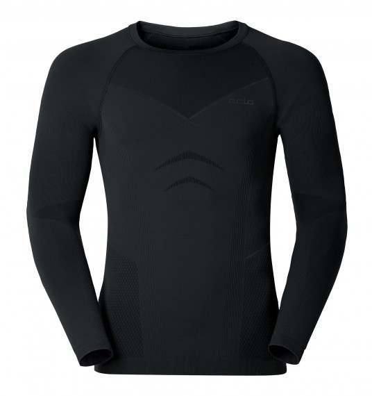 Evolution Warm Men's Long Sleeve Crew Musta S